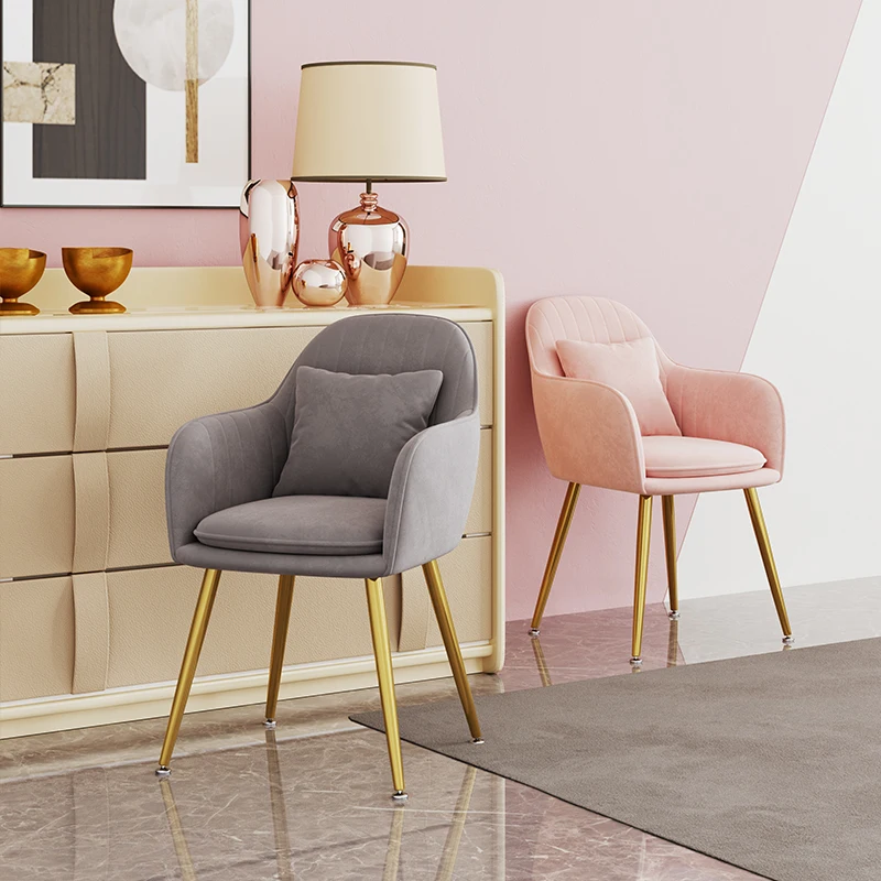 Роскошный стул золотого цвета, недорогой современный скандинавский стул, оптовая продажа, металлические обеденные наборы для дома, бархатная мебель, стулья для гостиной