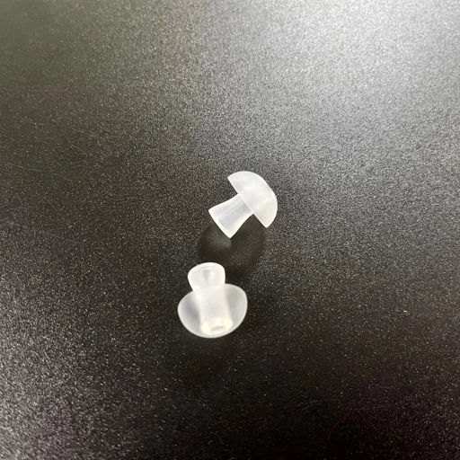 Steam Sterilization Transparent silicone earplug Pillow Soft Loop Ear Plugs Silicone Earplugs