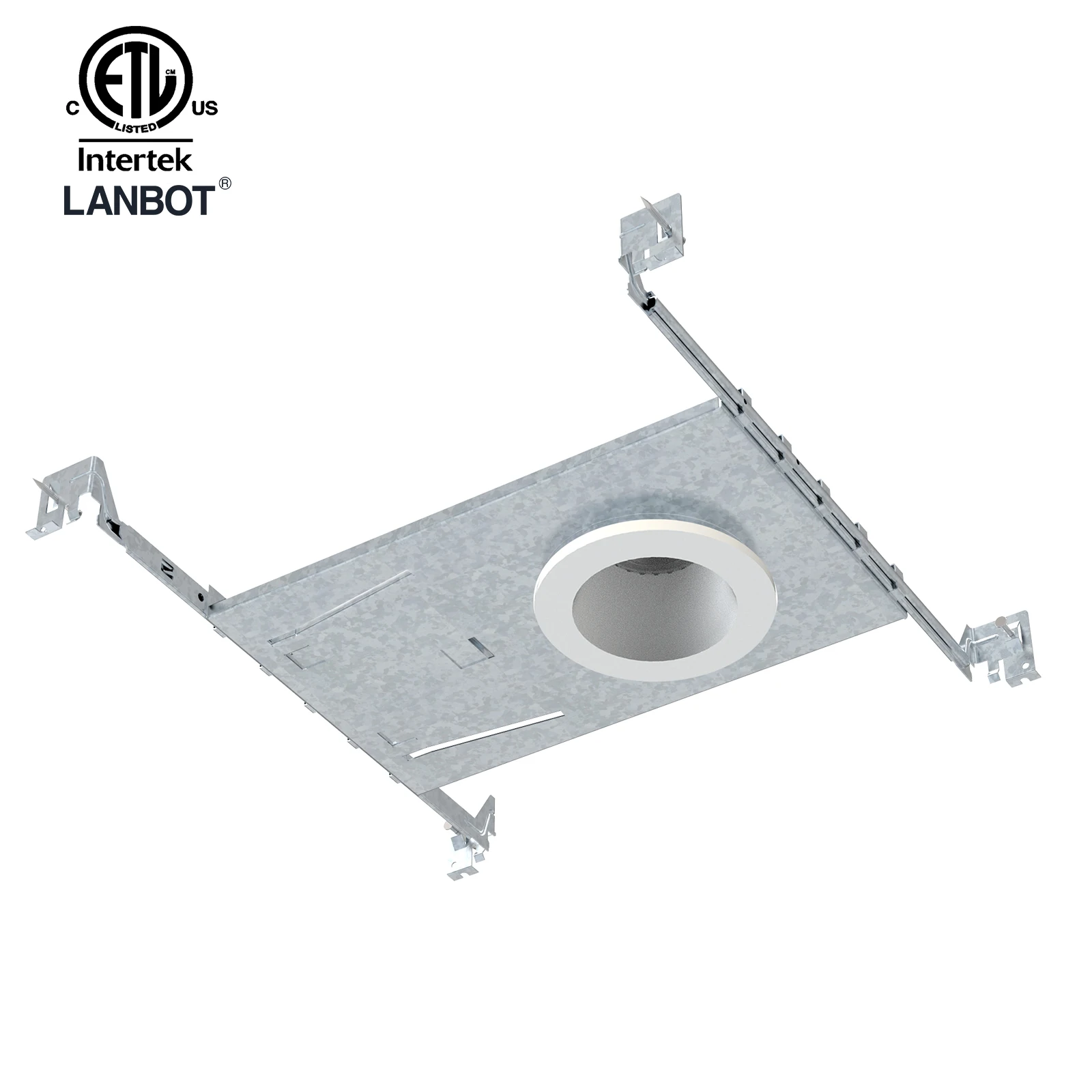 Lanbot jason remodel/new construction 2 Inch LED Recessed Ceiling Downlight with 5cct junction box
