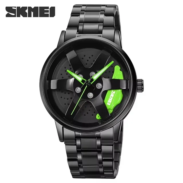 Montre Homme SKMEI 1787 колеса креативные модные мужские часы Che Youhui фанаты лиги Бабочка Двойная застежка Подарочные наручные