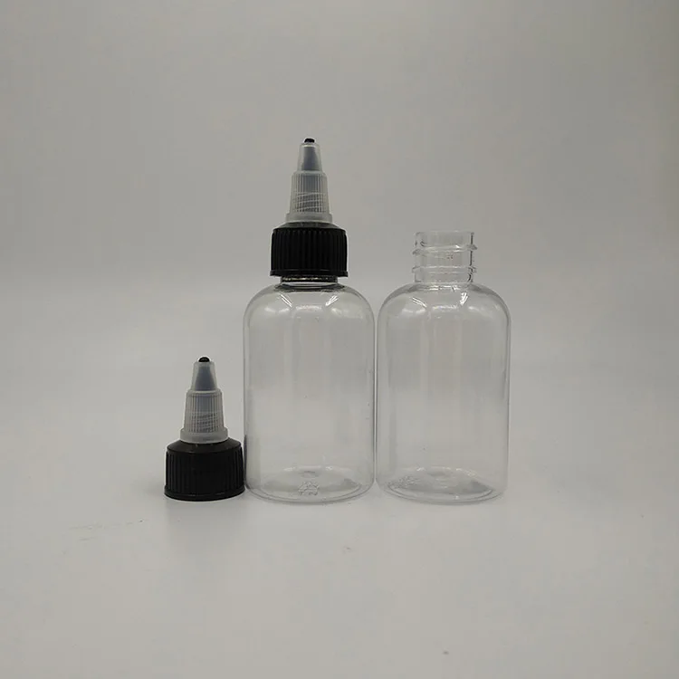 Glue Plastic Bottle With Yorker Dispensing Dropper Cap Pet Transparent Plastic Bottle