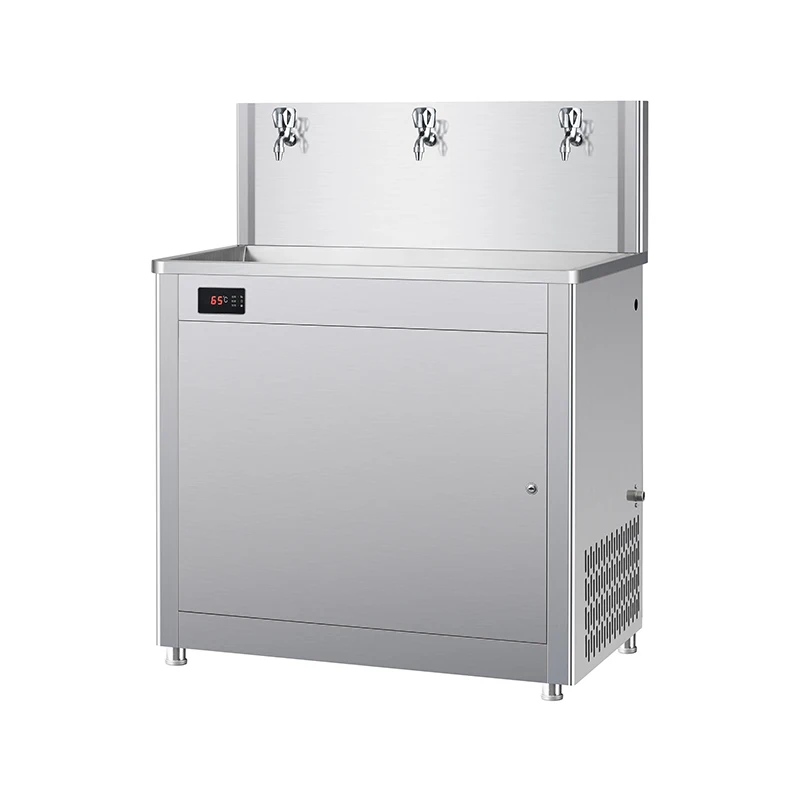 Commercial Large Capacity water dispenser Public Use Instant Water Cooler four Taps Drinking Water Fountain outdoor
