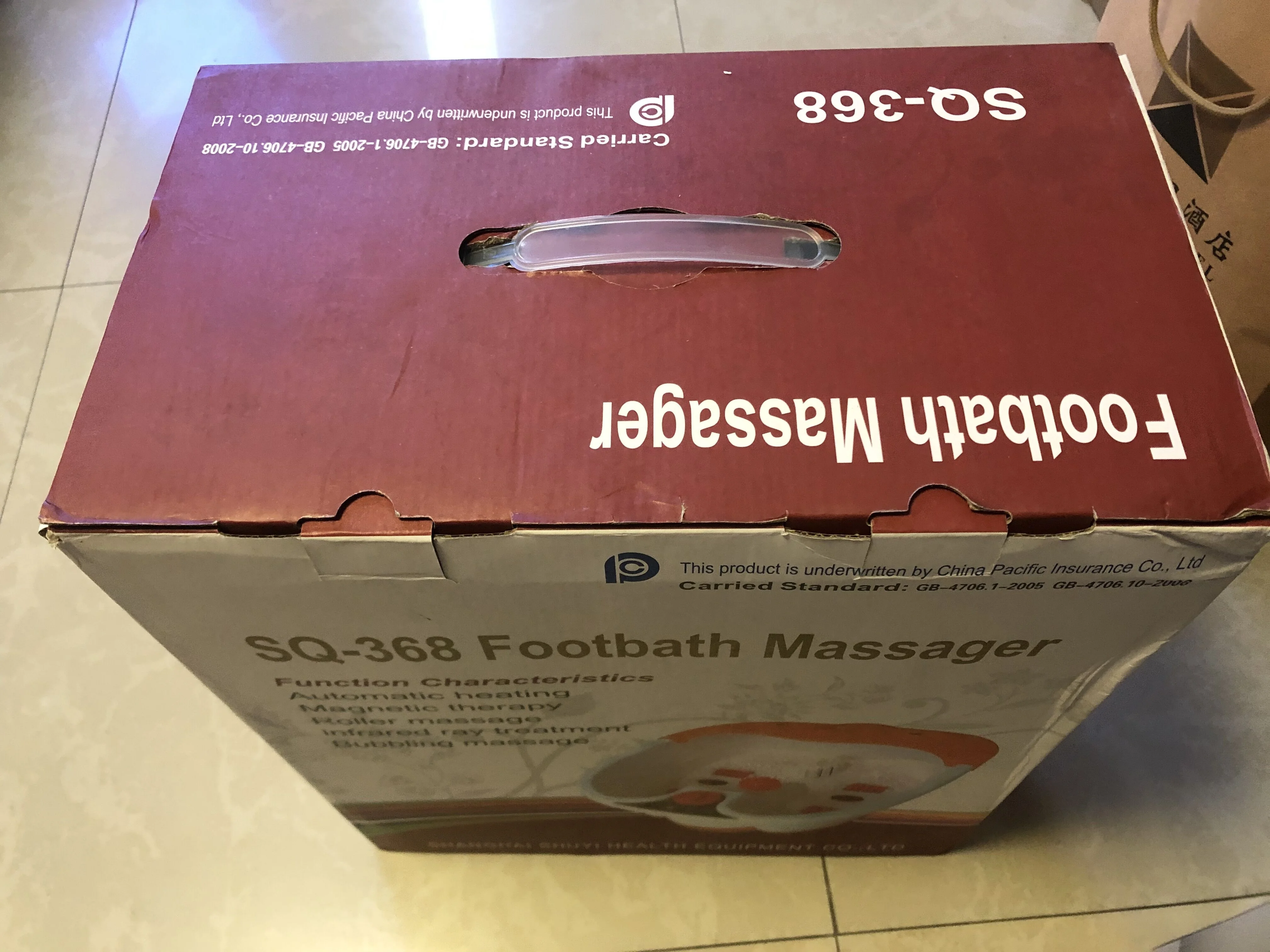 water bubble massage roller foot bath massager