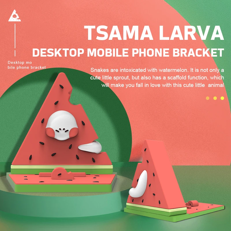 2022 Amazon hot selling mobile phone stand summer creative watermelon cartoon fruit mobile phone base