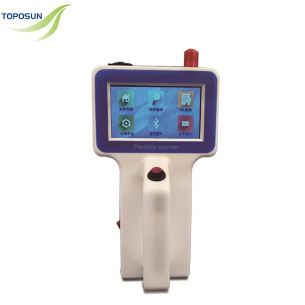 TPS-Y09301AC DC(with Battery) Laser Airborne Particle Counter, Compliance with ISO14644-1 and GMP Standard