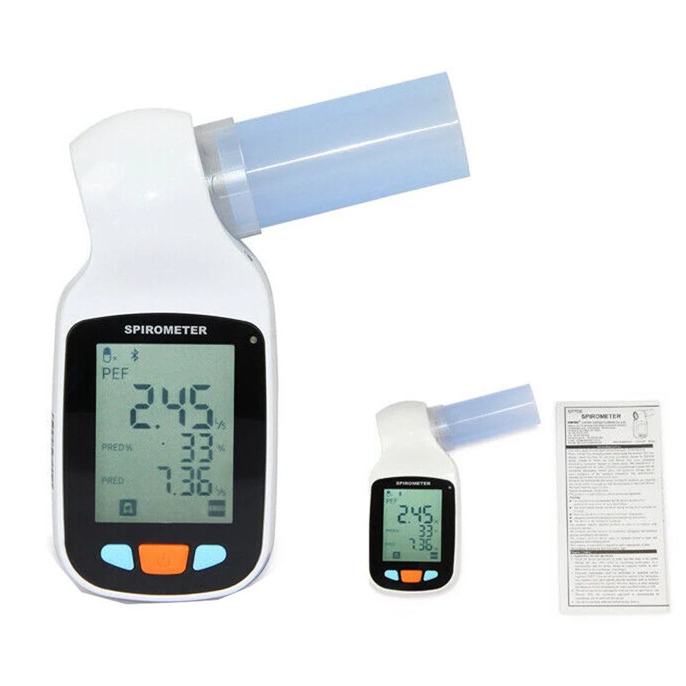 SP70B, недорогой медицинский спирометр BT, портативный цифровой диагностический спирометр для дыхания легких (1600201513123)