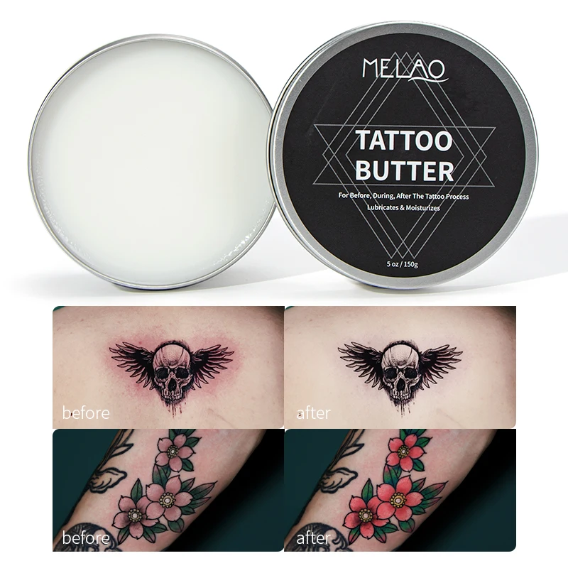 MELAO wholesale Personal easy repair moisturizer tattoo cream before bulk skin care protection brightening tattoo creme