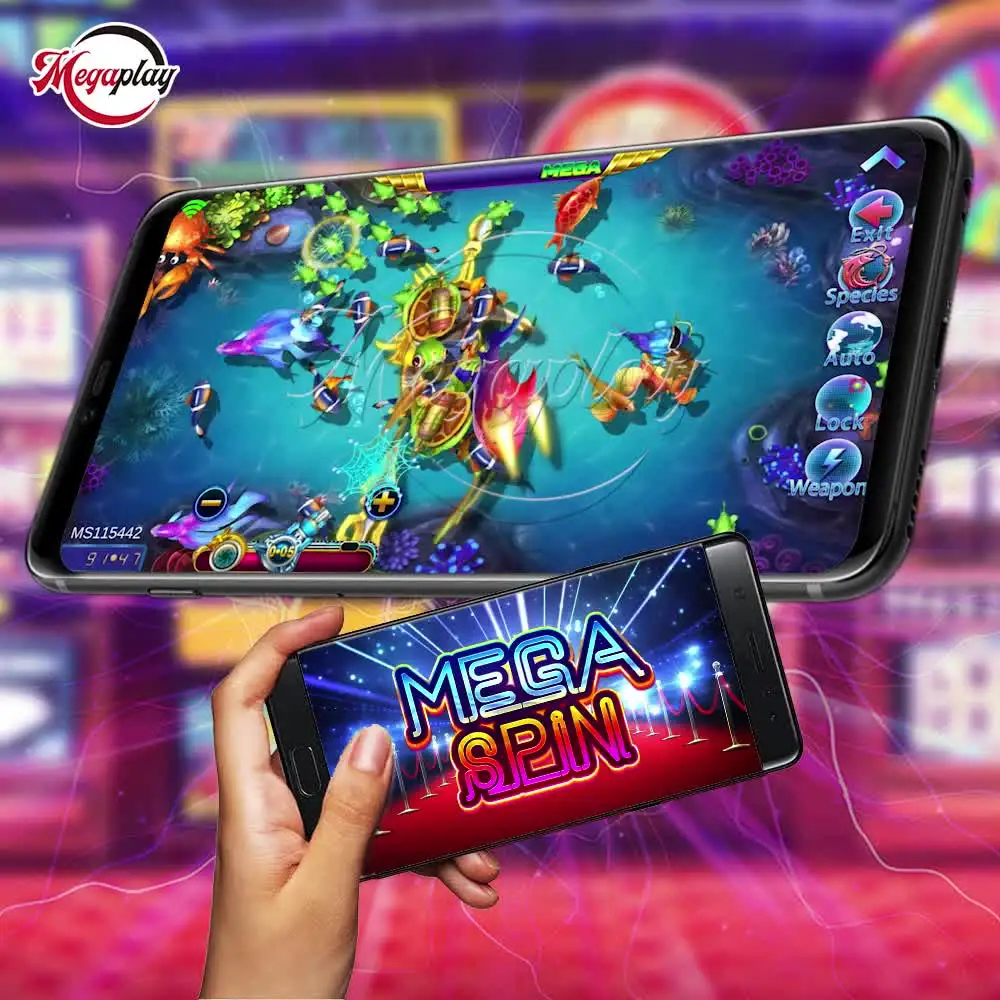 Arcade Fishing Machine Custom Game App Game Softwares Black Jack Software