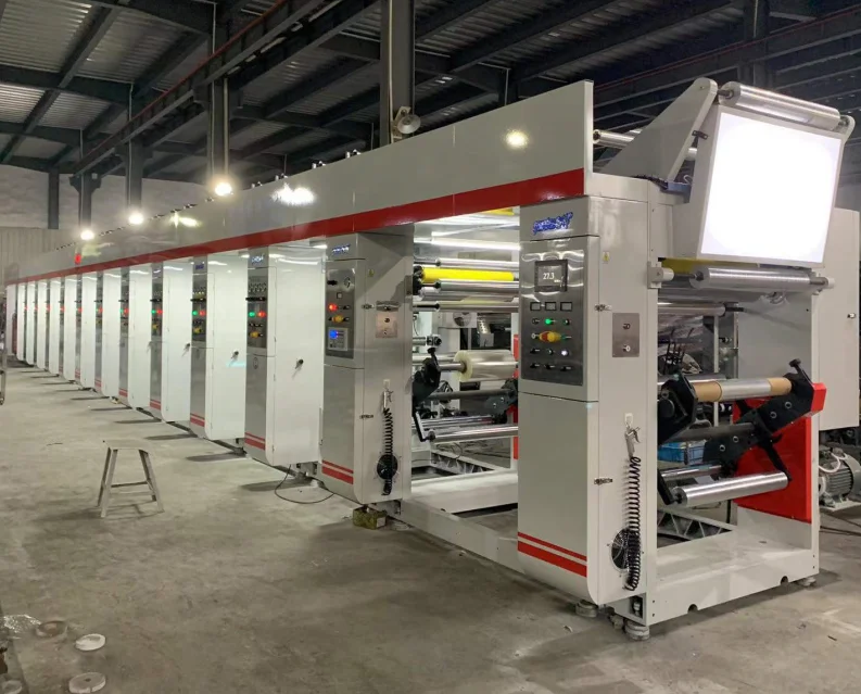 GWASY-C ПВХ Термоусадочная этикеточная пленка печатная машина