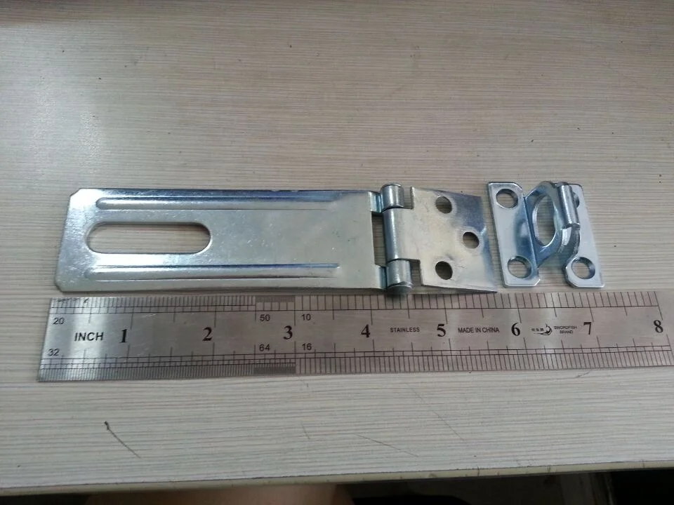 Galvanized Steel Safety Heavy-duty  hasp and staple lock