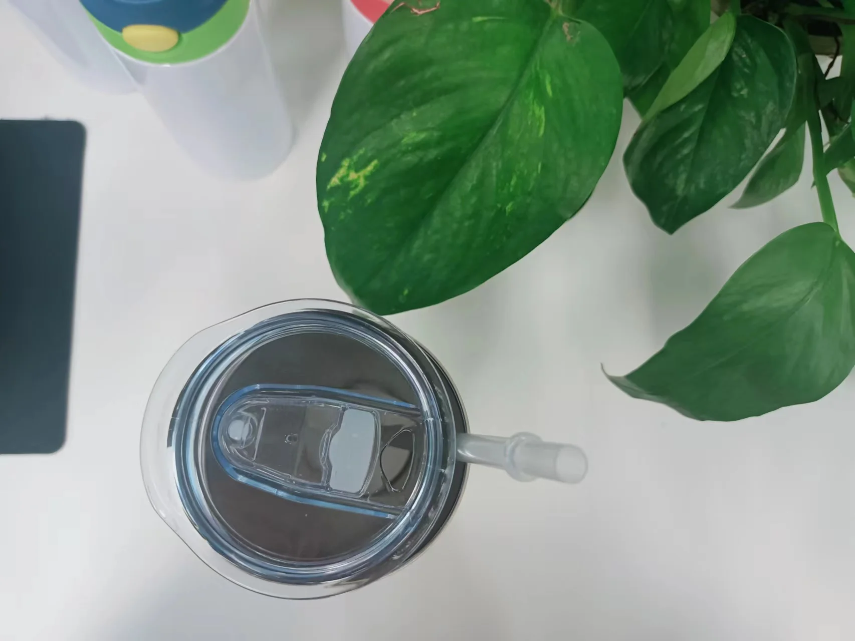 US warehouse  20oz Uv color changing stainless steel straight sublimation tumbler