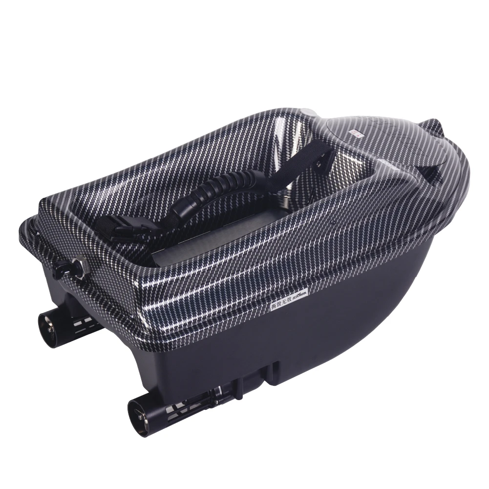 Carp fishing bait boat with echo sounder fish detection