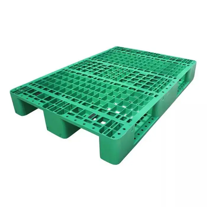 
Heavy duty double sides euro HDPE Plastic pallets supplier for durable forklift truck Storage damp proof 