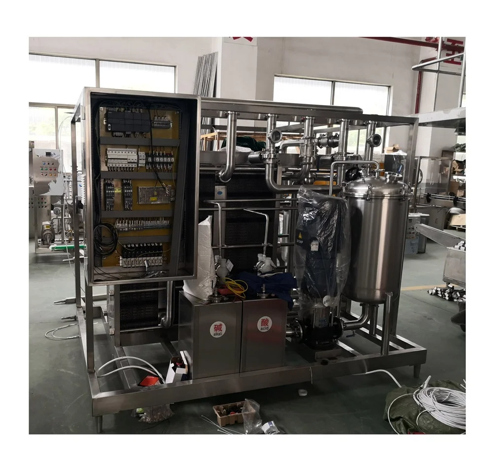 UHT Sterilizer For Beverage Milk Plate Steriliser