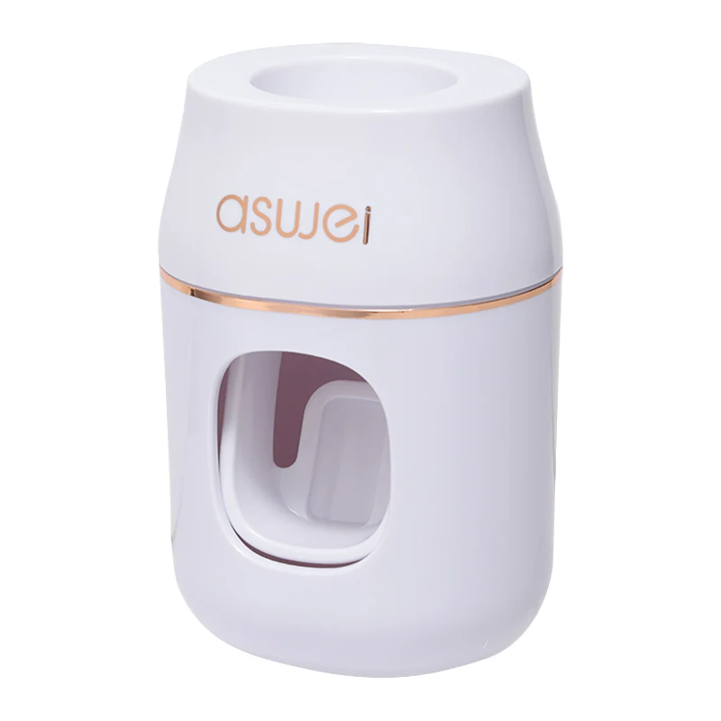 2022 New bathroom automatic toothpaste holder squeezer wall-mounted toothpaste dispenser plastic