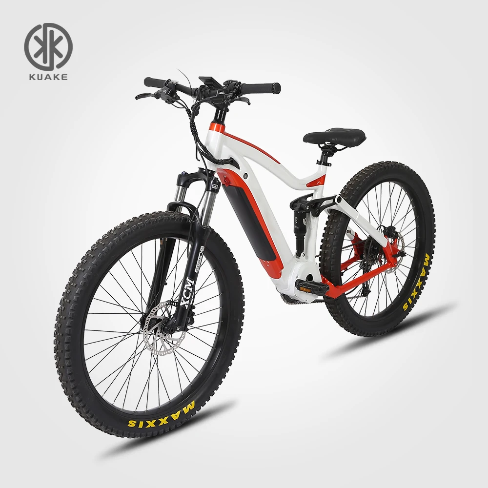  KAUKE ОЕМ дорожный фара для электровелосипеда в 48V 1000W Bafang mid G510 Электрический горный велосипед полный подвесной e
