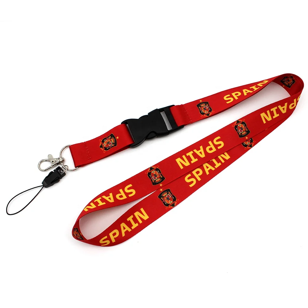Custom Printed Promotion Cellphone Lanyard Personalizado Free Sample Sunflower Nylon Lanyards Bottle Lanyards With Logo Custom
