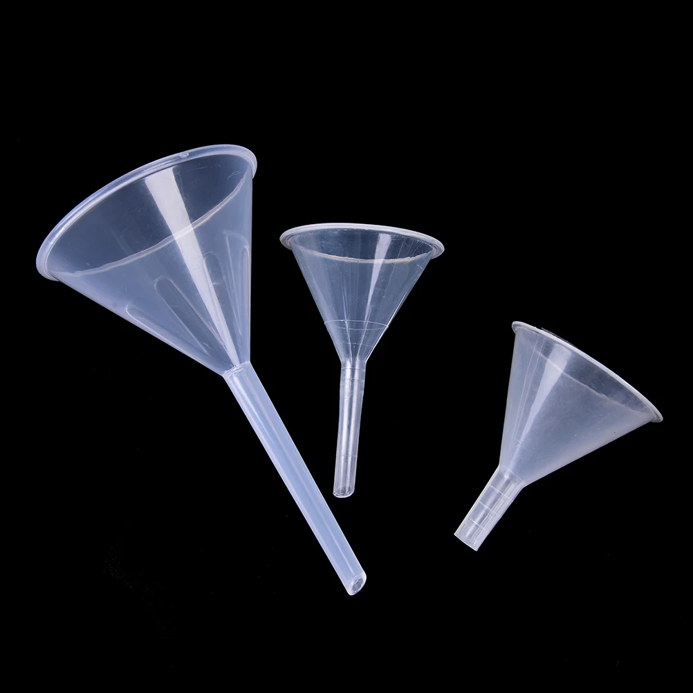 100% New PP Plastic Funnel Disposable Funnel for Separating