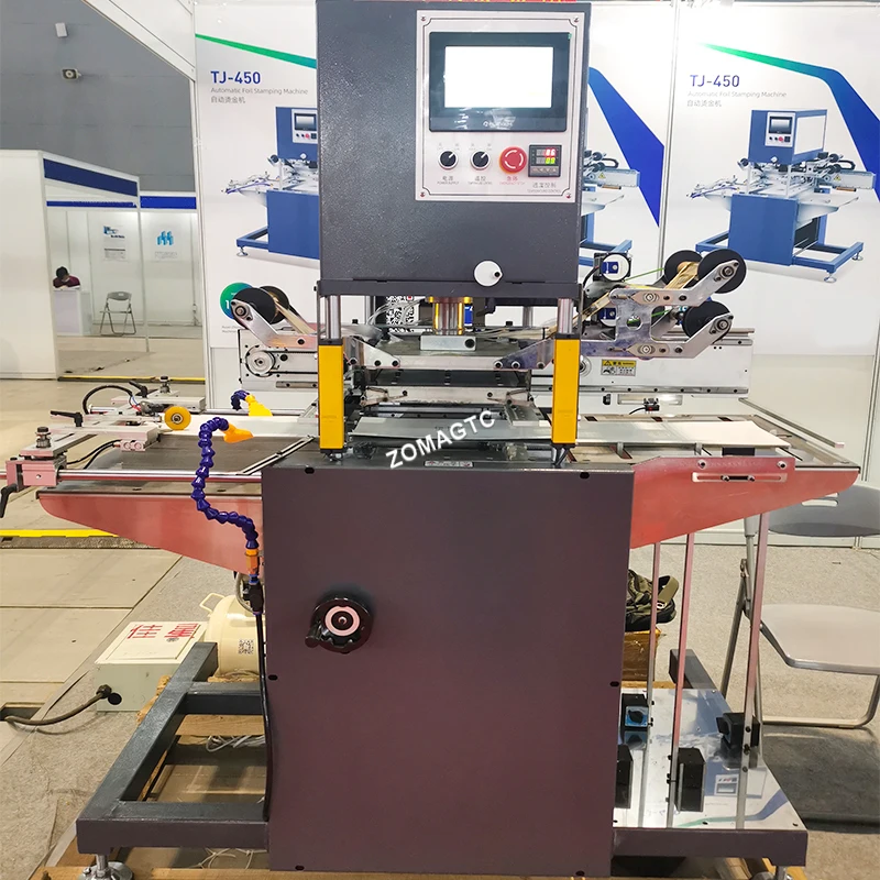 Automatic Foil Printing Hot Stamping Machine Hot Foil Stamping Machine for Leather Gift Box Gift Bag Foil Printing Machine
