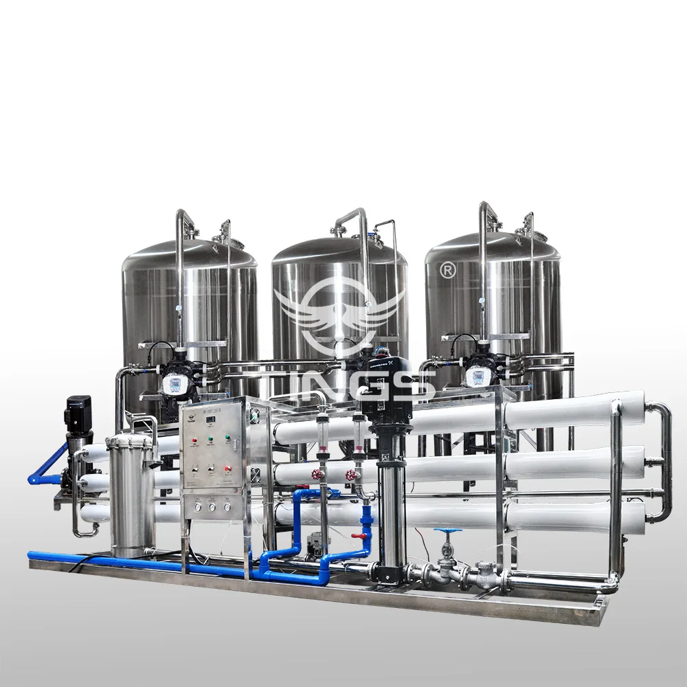 stainless steel 8000L/H reverse osmosis drinking water equipment RO water filter manufacturer