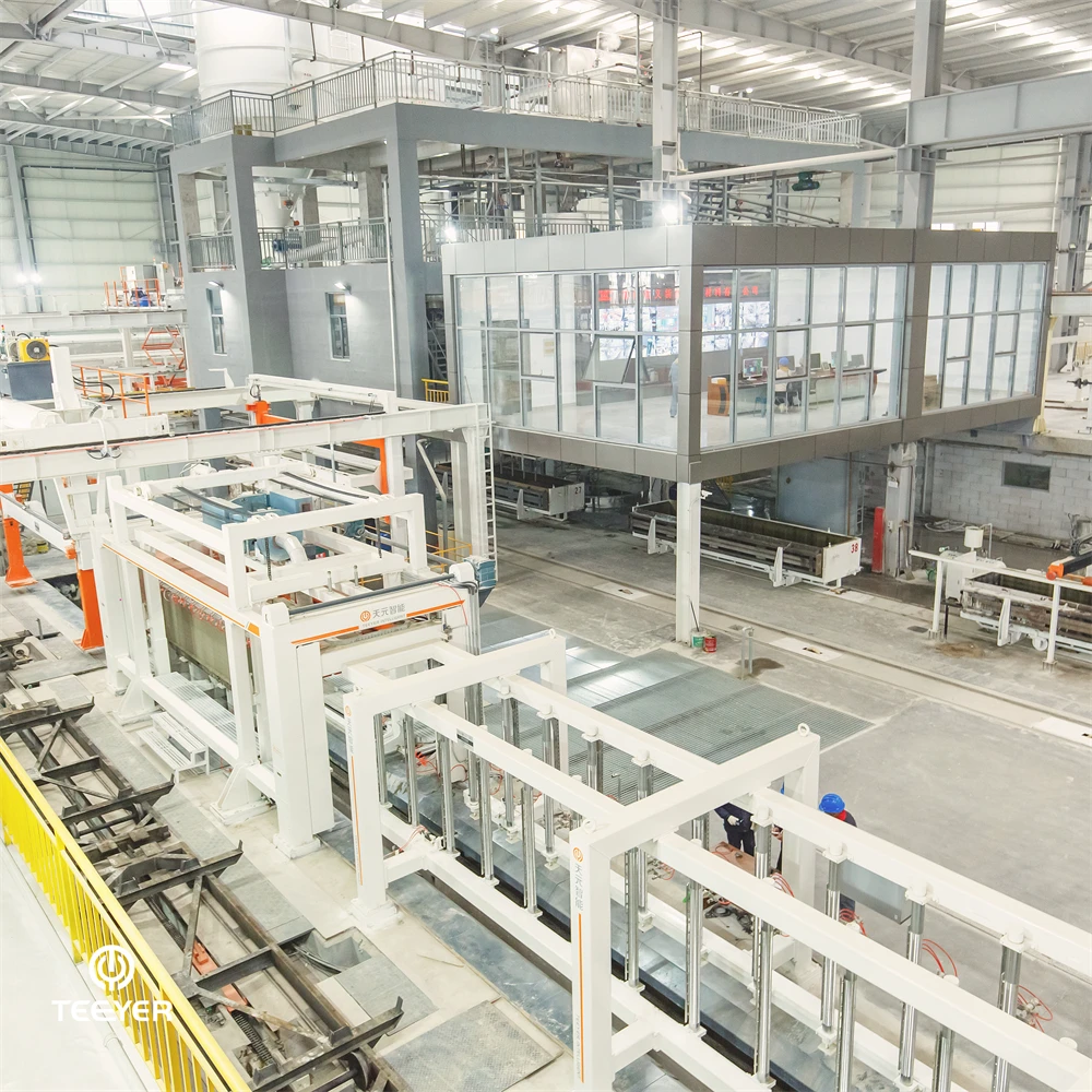 AAC block plant from China of 100000m3 annual production