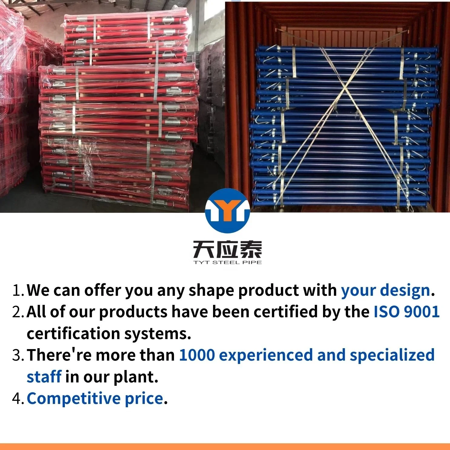 Galvanized Steel Acro Prop Shuttering Jacks Steel Acrow Shoring Scaffolding Steel Props For Building Construction