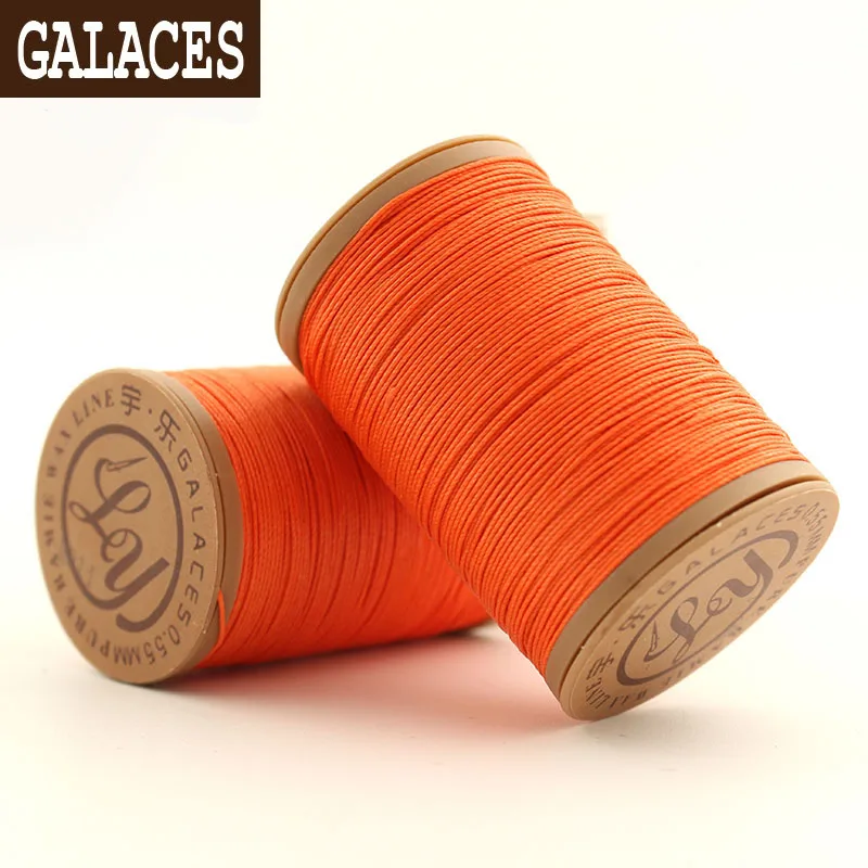 Ramie ручной сшитый круглый Воск линия прочный кожаный воск хлопок нитки ручной сшиты экологически чистые