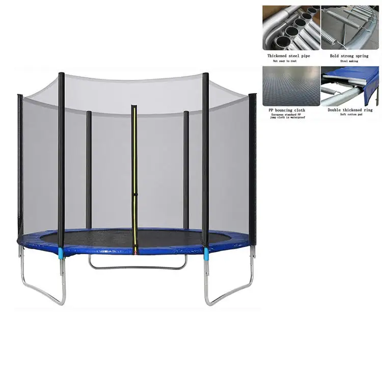 Cheap Price Trampoline Outdoor Fitness Adults And Kids Jumping Toys 14ft Trampoline With Net