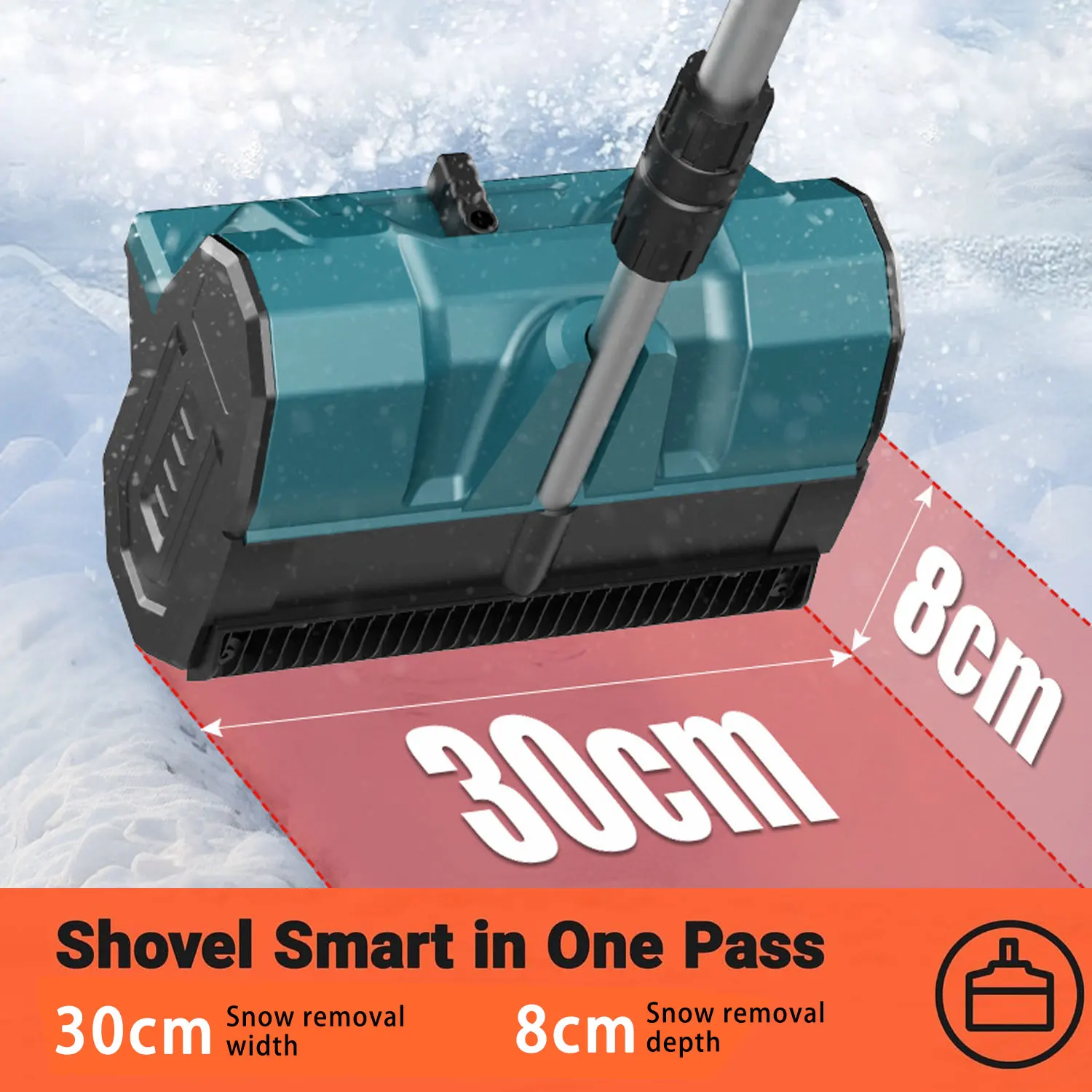 High quality Garden Cleaning tool Snow Thrower Electric snow blower hand push Snow Plow