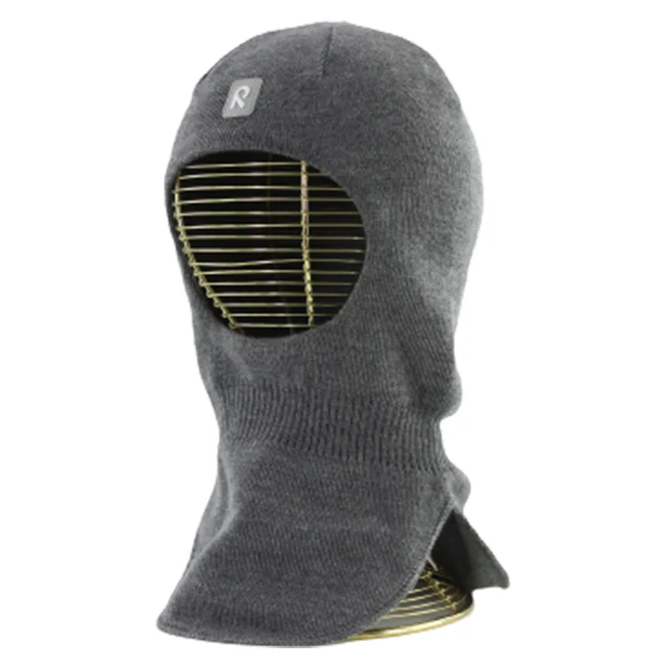 Acrylic Warm Knitted Motorcycle Balaclava Embroidery Custom Skimask Cycling Windproof 1 Hole Fashion Knit Balaclava Beanie