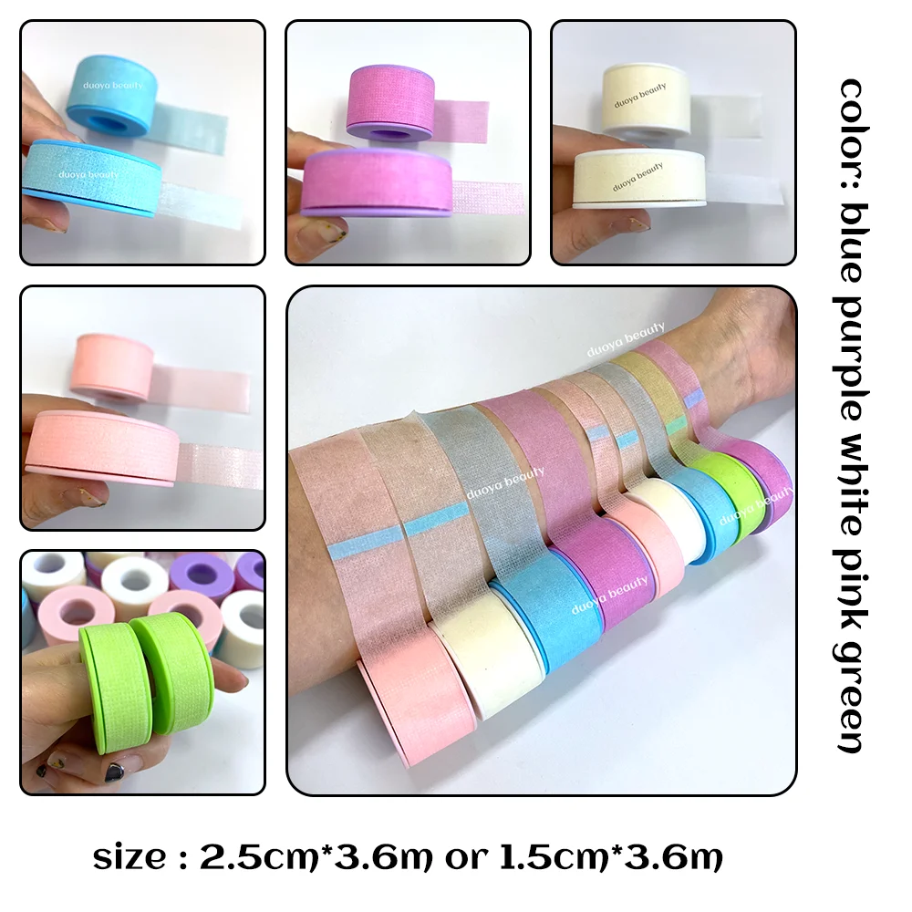 High Quality Lash Tape Sensitive Silicone Gel Blue 3M Quality Eyelash Tape for Lashes