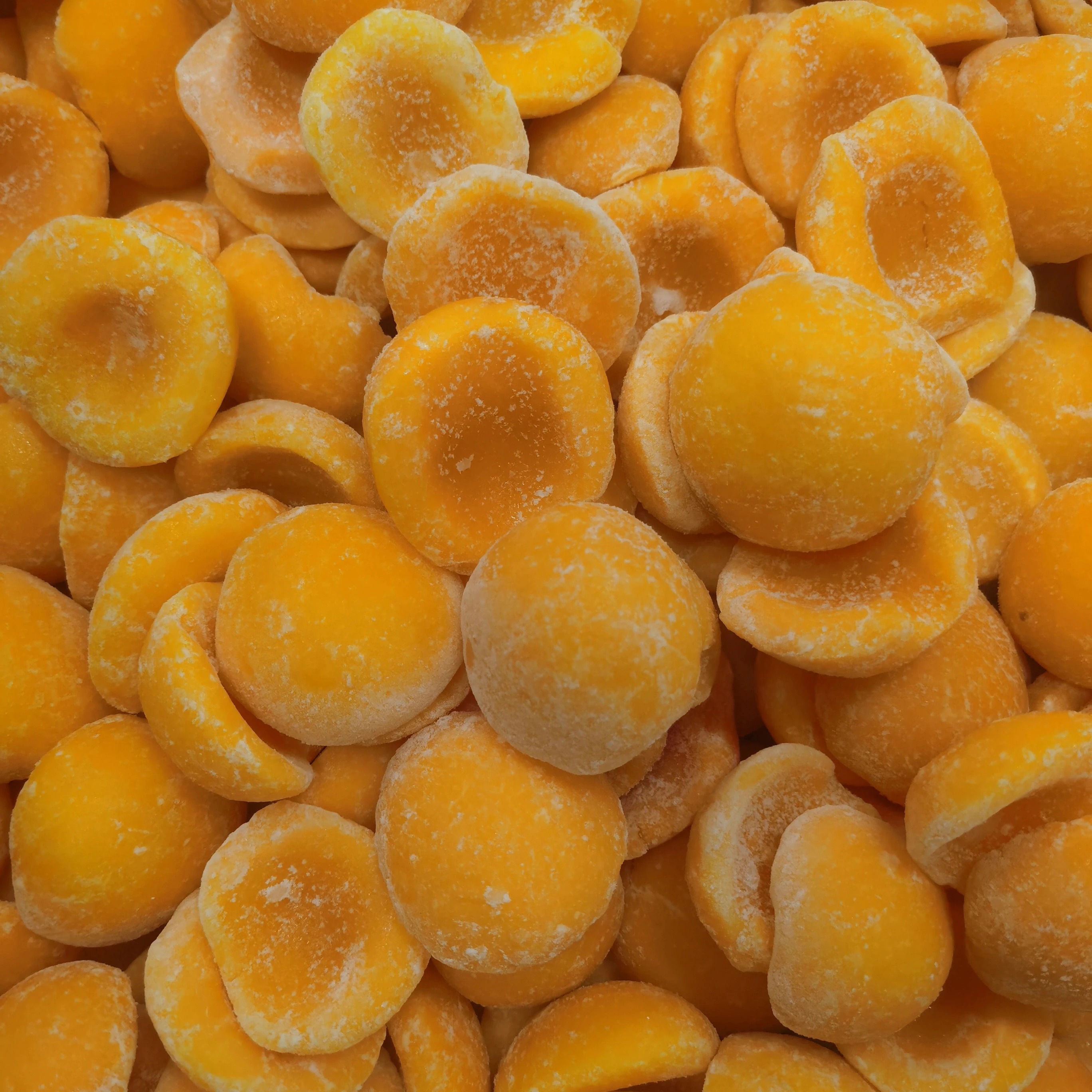 IQF Wholesale fruit frozen yellow peach slice of halves