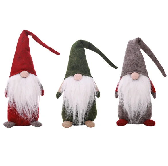 2021 Factory Wholesale Christmas Gift  Christmas Gnomes For Accessories Decoration Sublimation Christmas Omament