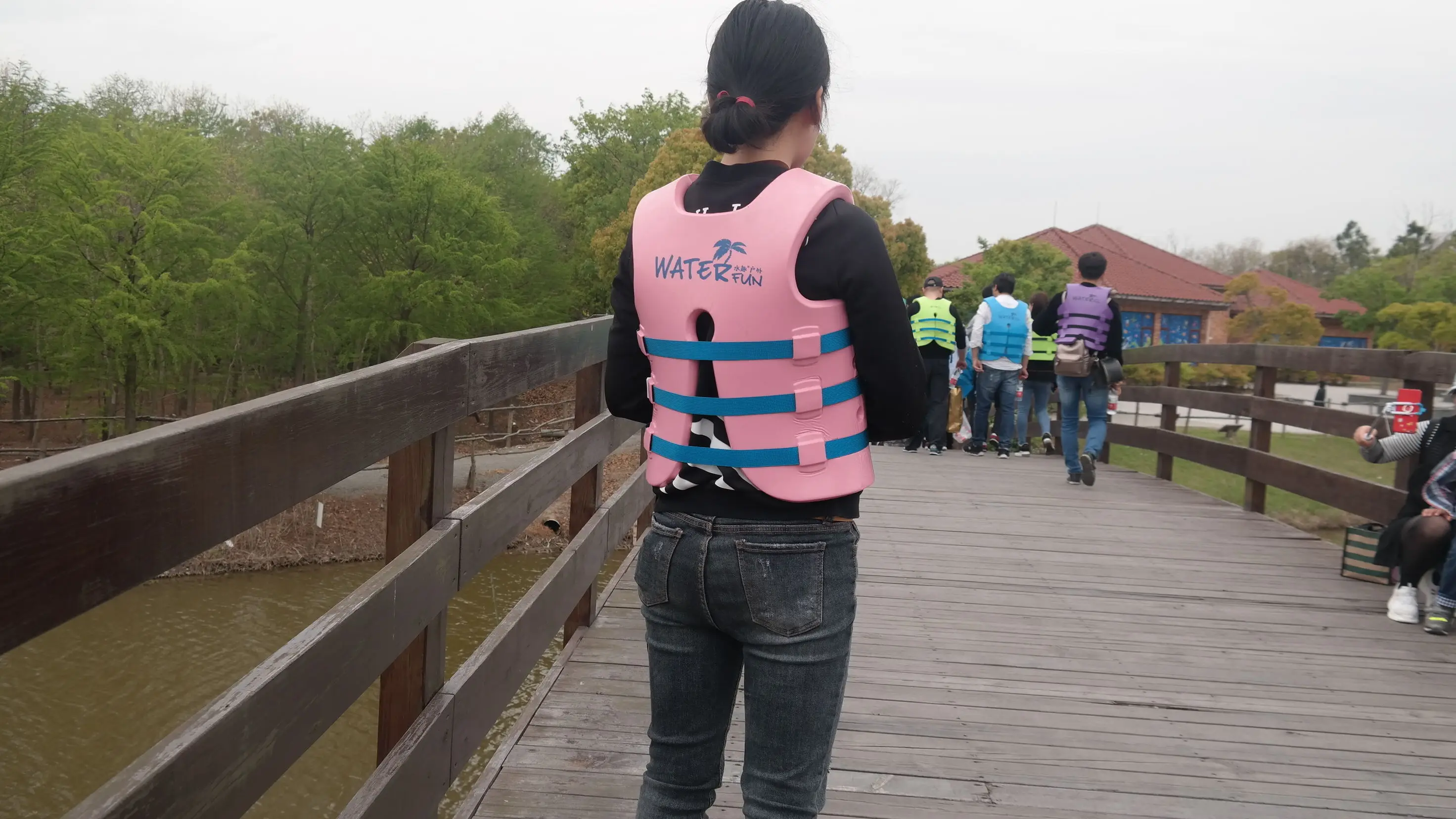 Best quality life vest for surfing water park marine life jacket Summer Fishing water play Life vest jacket