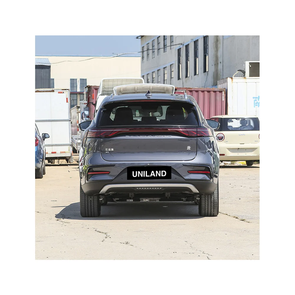 BYD Tang EV мини электрический внедорожник темная кожа внутренняя автоматическая коробка передач ACC круиз-контроль R20 размер шин евро Новый энергетический автомобиль