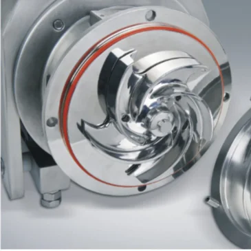 Manufacturers directly sell new durable stainless steel grade electric CE pump open impeller dairy sanitary centrifugal pump