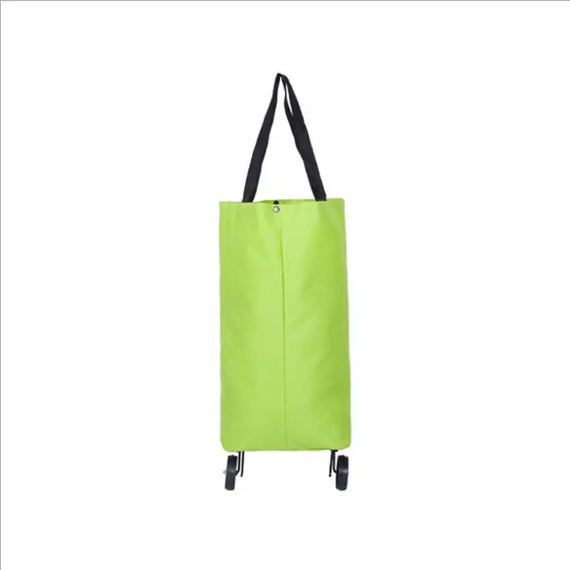 Factory wholesale reusable shopping bags folding shopping trolley bag tote