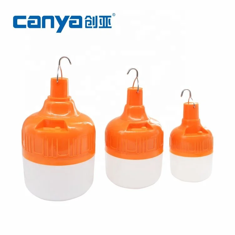 High Quality 3 Modes USB Rechargeable LED Emergency Lamp Bulb for Camping