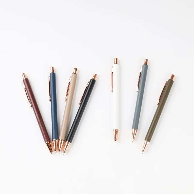 Gift promotional customized logo advertising metal ball point pen colored personalizzed metal pens for engraving