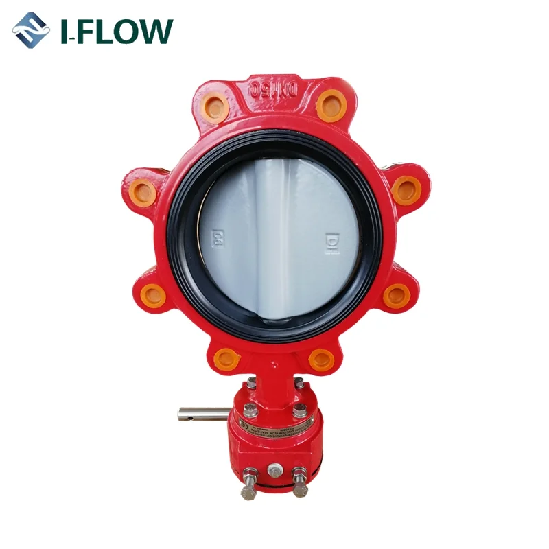 PN10/PN16/CLASS 125/ LUG TYPE  BUTTERFLY VALVE WITH PINS