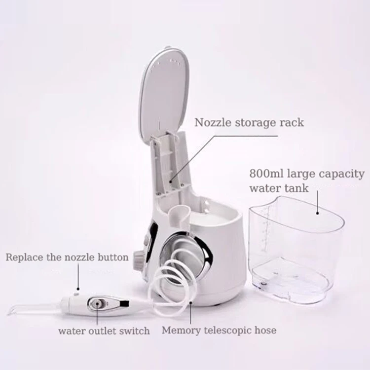 Dental Flosser Electric Oral cleaner Countertop Water Flosser machine water pick teeth cleaner water flosser tap