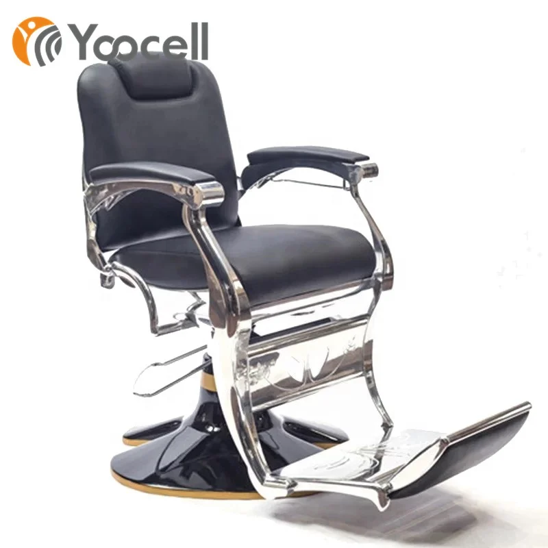  Роскошная антикварная мебель Yoocell для салона красоты качественное парикмахерское кресло из нержавеющей стали регулируемой высоты откидная