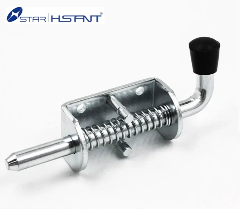 Steel Pin Hinge Truck Trailer Heavy Duty Side Stainless Spring Hinge Loaded Bolts Latch Lock Concealed Hinge