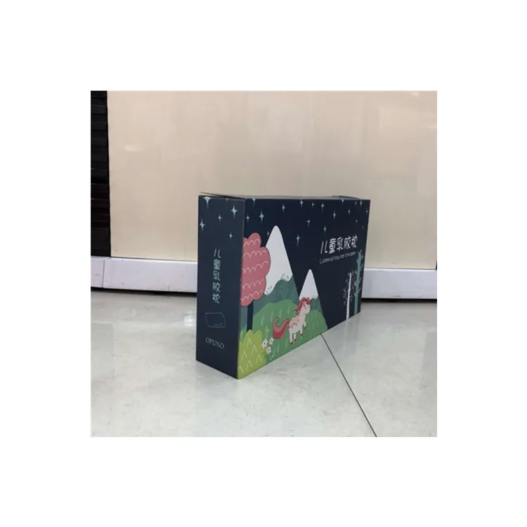 
Corrugated Kraft Boxes Custom Printed Paper Box Packaging with handle 