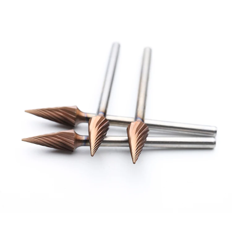 Coated Cemented Tungsten Carbide Milling Bit Bur for Deburring and Finishing Metal and Nonferrous Metal