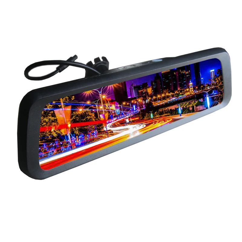 9.66 inch car full touch screen mirror car rearview mirror vehicle reversing aid Camera 1080P Reversing camera