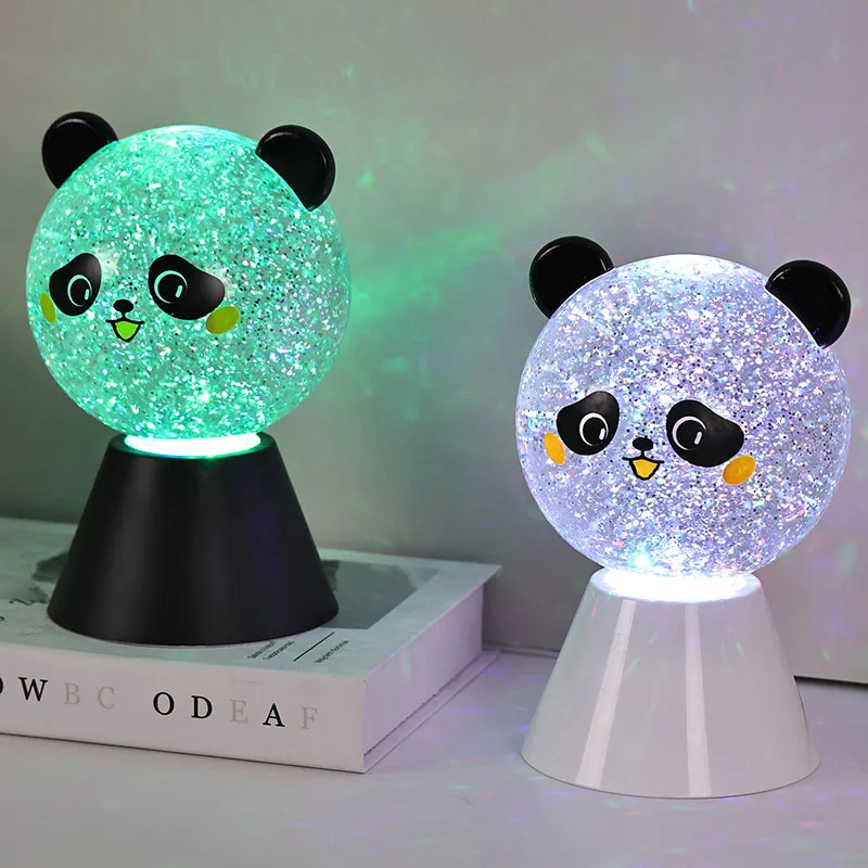 Rak Teacher Patting a popular internet celebrity Panda Rak Teacher is a kind of pastry Patting the Lamp Creative Birthday Gift