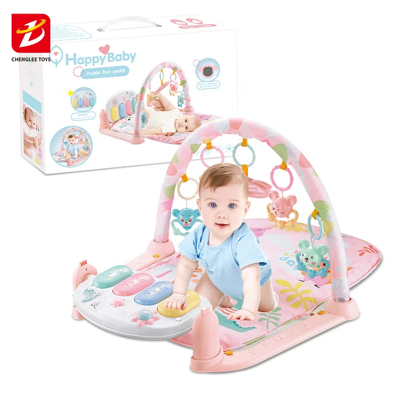 Развивающий складной детский ковер, детские музыкальные игровые коврики, пианино для ползания, тренажерный зал, детский игровой коврик для игр, игрушки для малышей