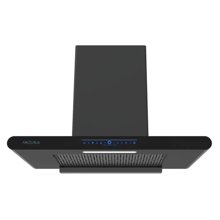 ROUND CORNER COOKER HOOD WITH SMART AUTO HEAT CLEANING FUNCTION & GREAT SUCTION POWER