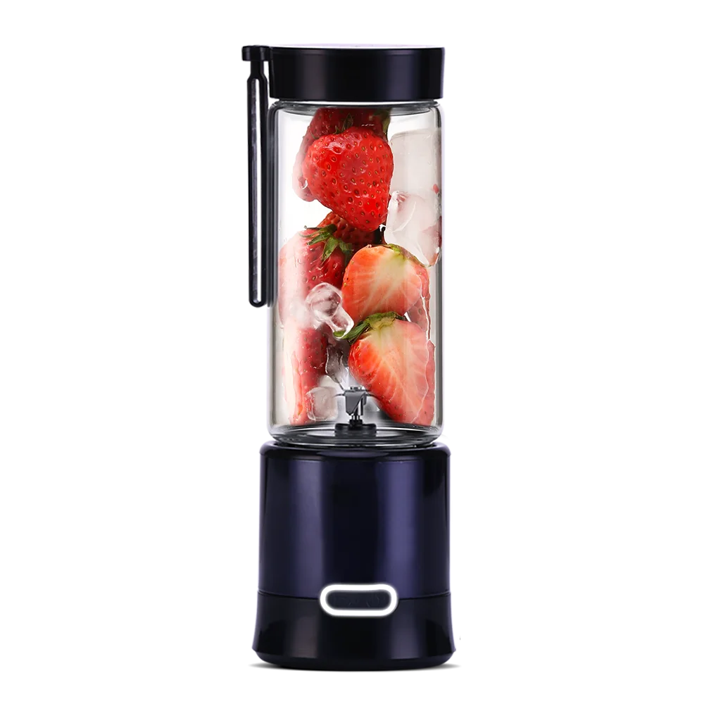 Customized color OEM high power portable mini blender stainless steel body smoothie blender juicer rechargeable mixer